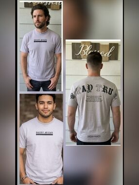 Seven Souls Lavender 'Dream Maker' Short Sleeve Crew Tee